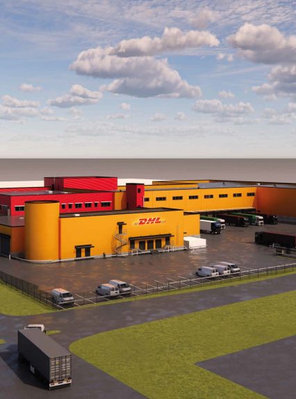 Avia Real Estate Oy valitsi Meijou Oy:n rakentamaan energiatehokkaan DHL Express -logistiikkakeskuksen Vantaalle