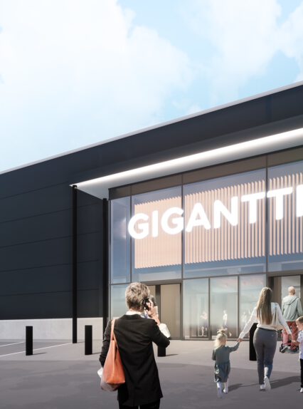 Meijou rakentaa Gigantille uuden myymälän Tampereelle